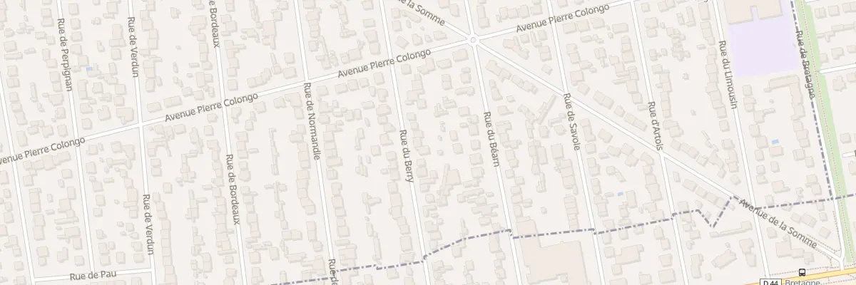 Plan du 131 Rue du Berry à Tremblay-en-France