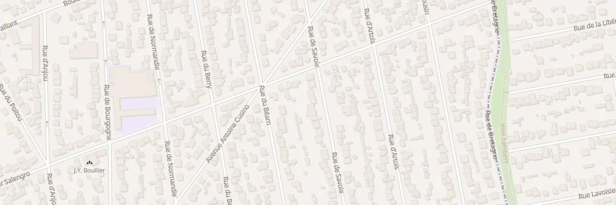 Plan du 36 Rue de Savoie à Tremblay-en-France