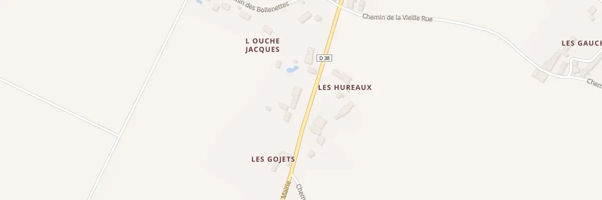 Plan du 32 Rue de la Mairie à Moulon
