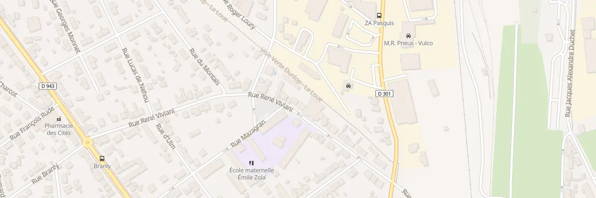 Plan du 32 Rue René Viviani à Montluçon