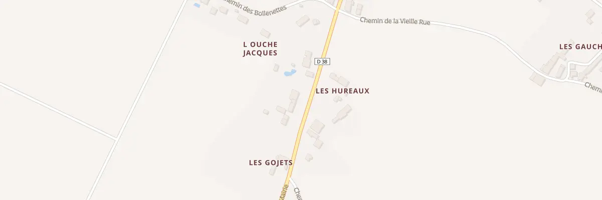 Plan du 30 Rue de la Mairie à Moulon