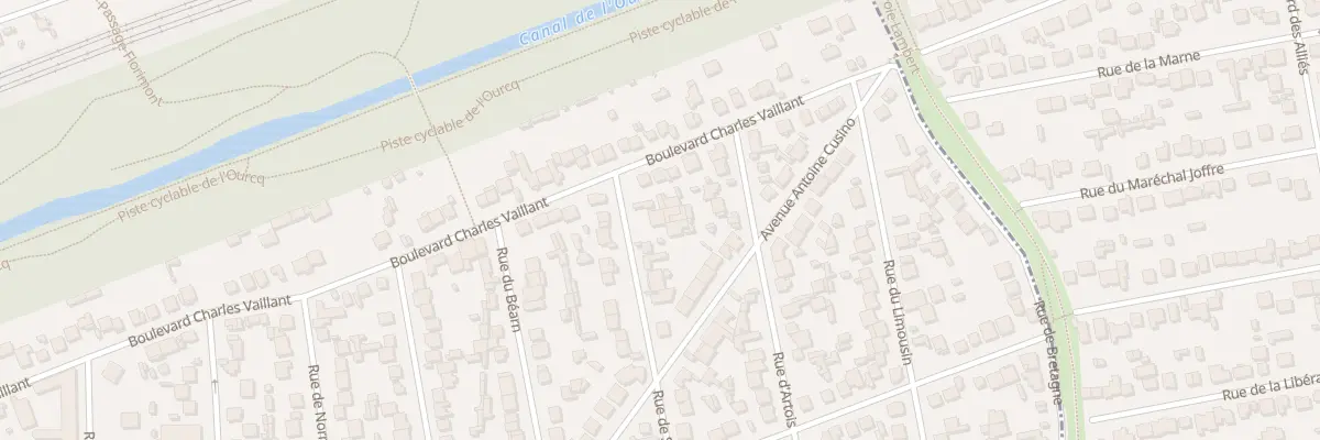 Plan du 5 Rue de Savoie à Tremblay-en-France