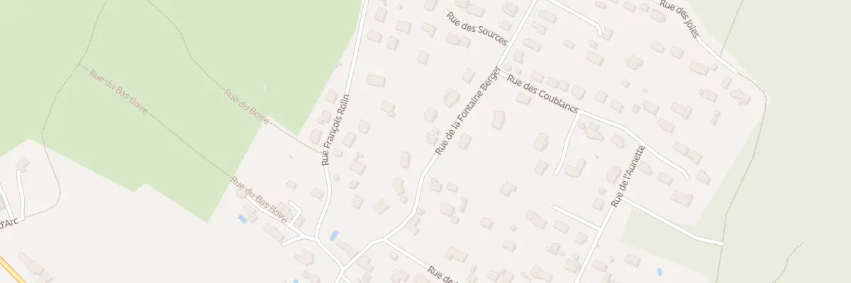 Plan du 7 Rue Fontaine Berger à Boissise-la-Bertrand