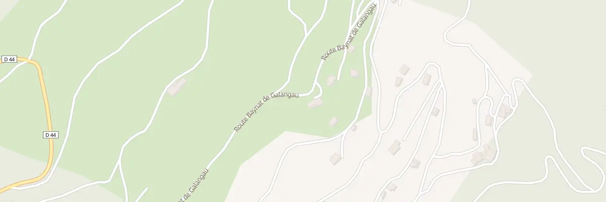 Plan du 2625 Rte Baynat d’En Galangau à Montferrer