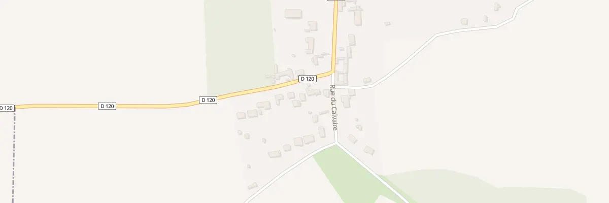 Plan du 6 Rte de Méricourt l’Abbe à Treux