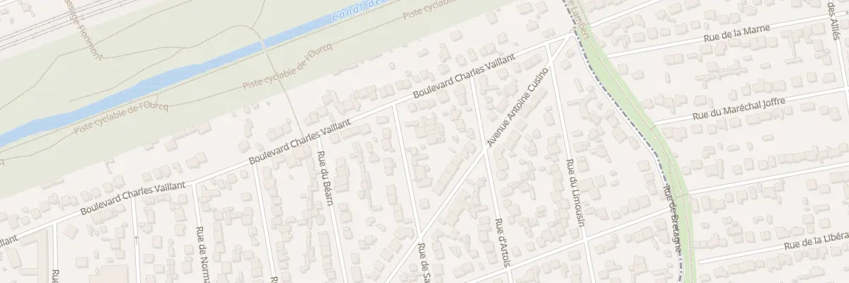 Plan du 7 Rue de Savoie à Tremblay-en-France