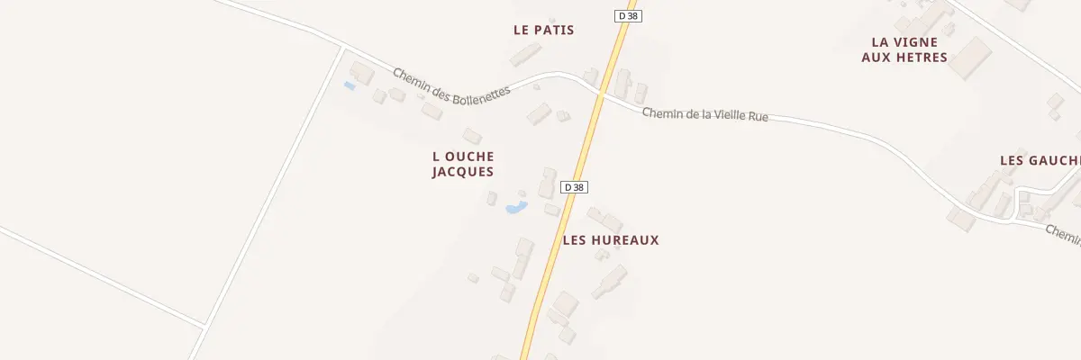 Plan du 24 Rue de la Mairie à Moulon