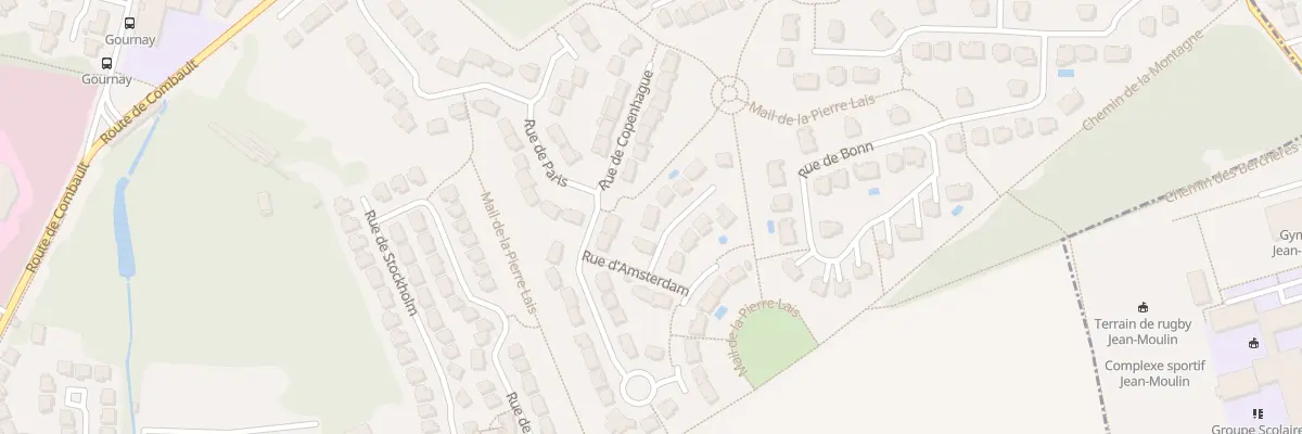 Plan du 3 Rue d’Athènes à La Queue-en-Brie