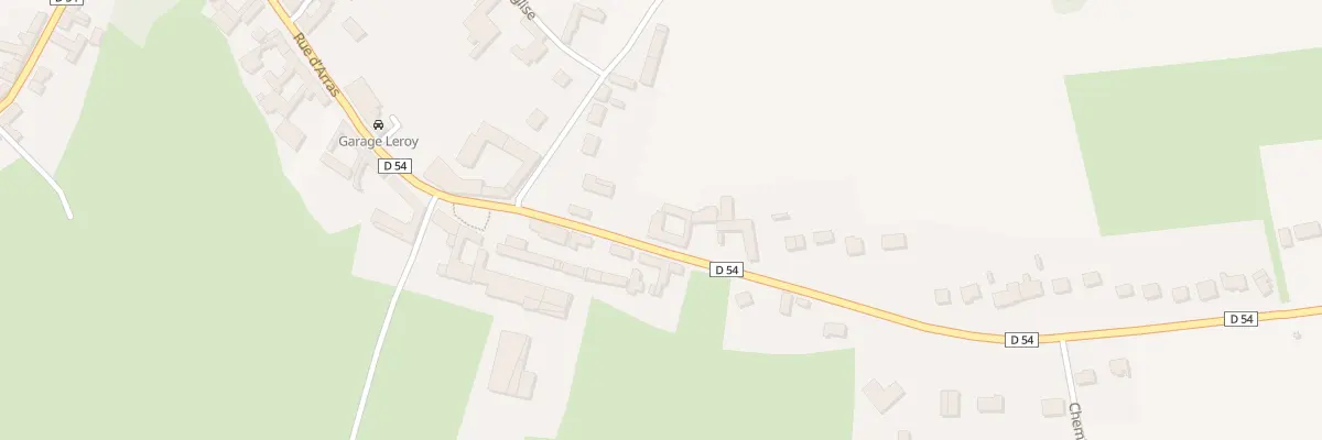 Plan du 21 Rue d’Arras à Hermaville