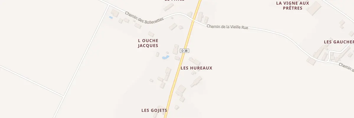 Plan du 26 Rue de la Mairie à Moulon