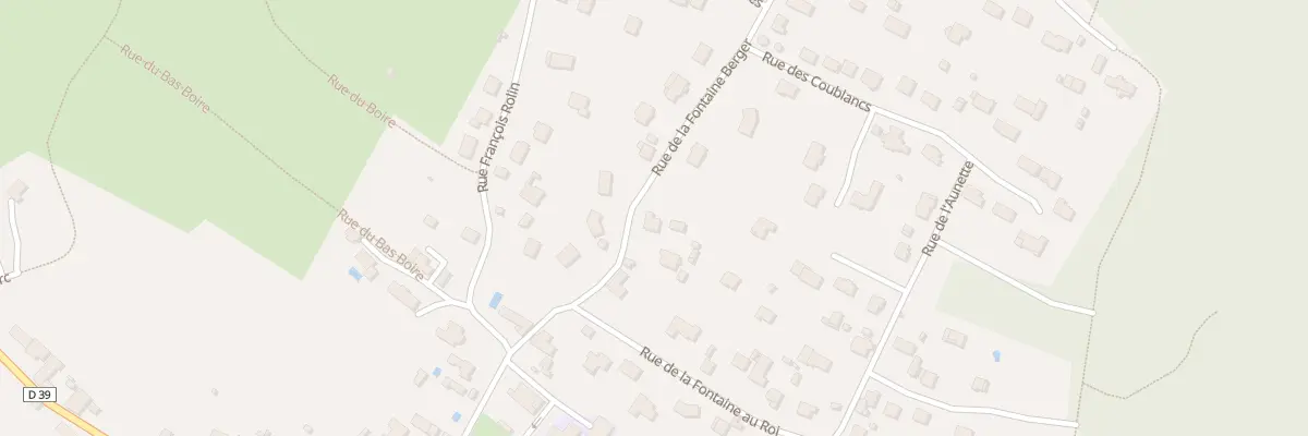 Plan du 8 Rue Fontaine Berger à Boissise-la-Bertrand