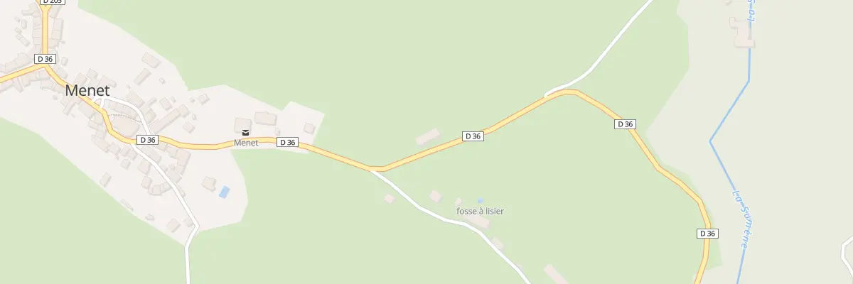 Plan du 5174 Le Bourg à Menet
