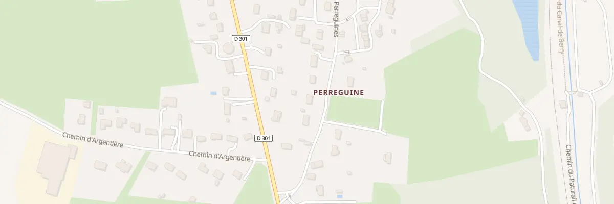Plan du 3 Che de Perreguines à Saint-Victor