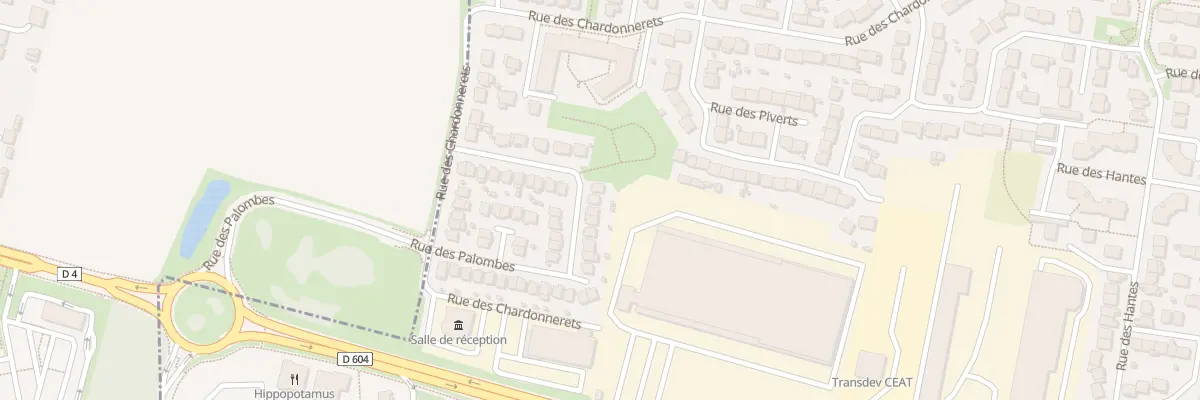 Plan du 44 Rue des Palombes à Pontault-Combault