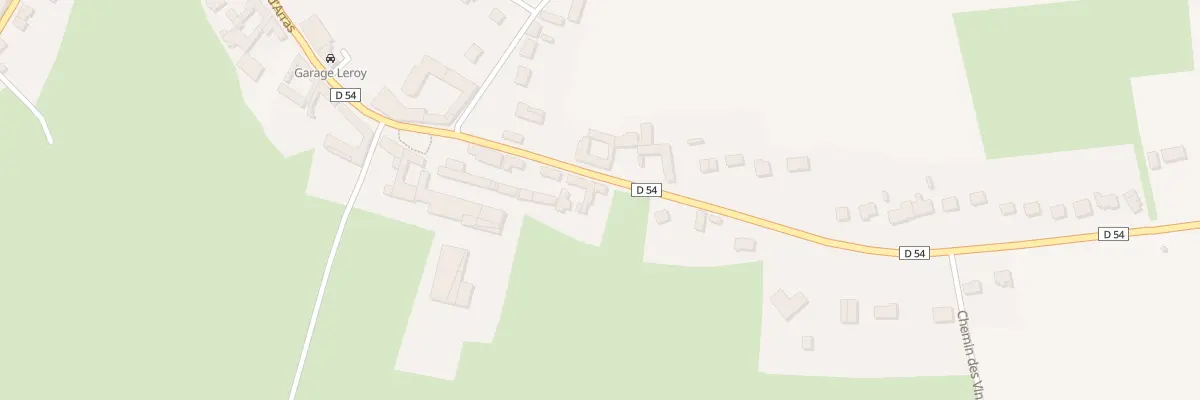 Plan du 42 Rue d’Arras à Hermaville