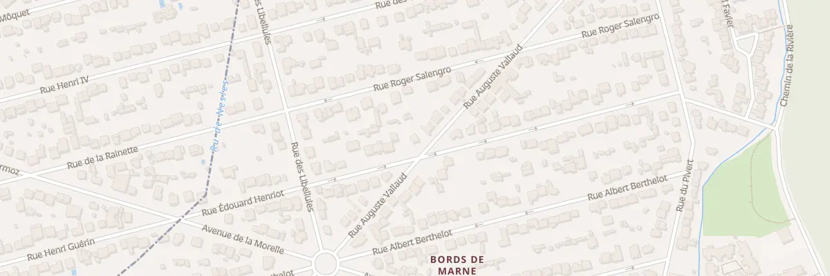 Plan du 32 Rue Auguste Vallaud à Champs-sur-Marne