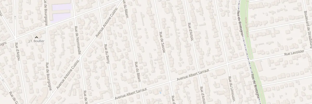 Plan du 64 Rue de Savoie à Tremblay-en-France