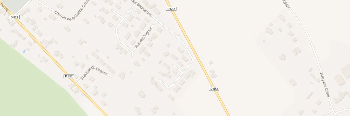 Plan du 358 Imp des Bourassins à Nevoy