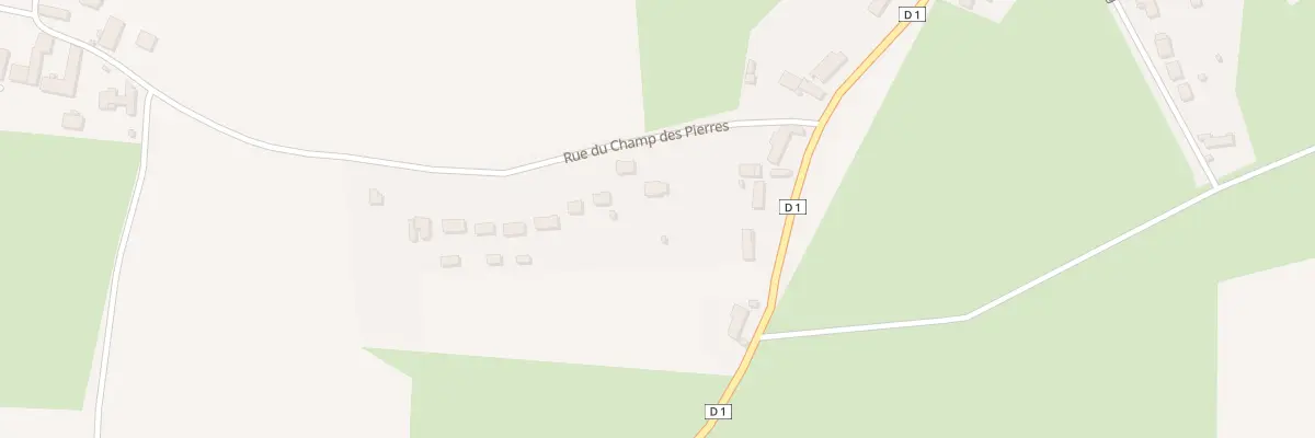 Plan du 3 Rue du Champ des Pierres à Coust