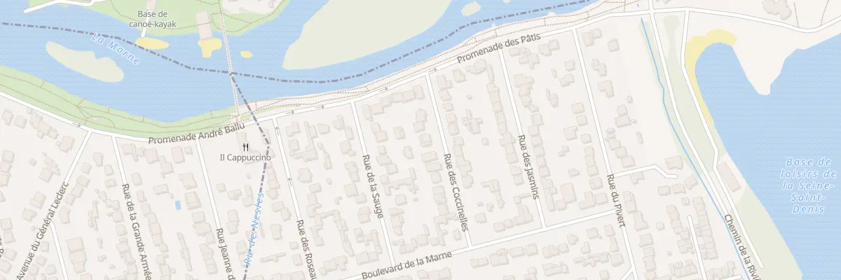 Plan du 8 Rue des Coccinelles à Champs-sur-Marne