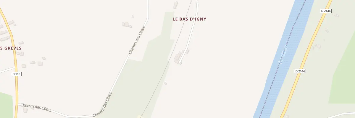 Plan du 582 Rue des Mariniers à La Perche
