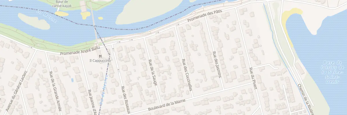 Plan du 10 Rue des Coccinelles à Champs-sur-Marne