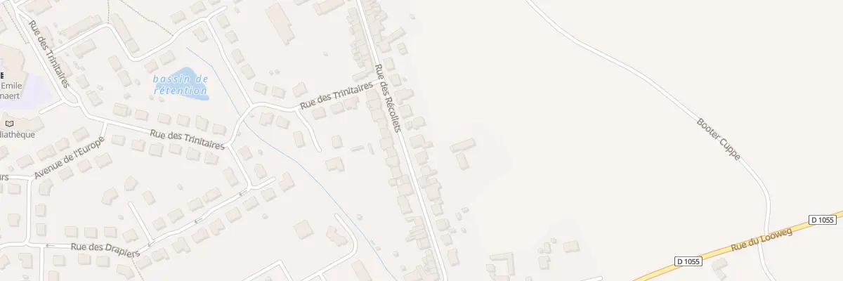 Plan du 81 Rue des Récollets à Hondschoote
