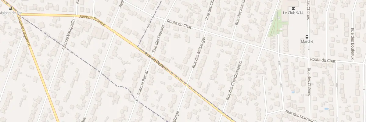 Plan du 5 Rue des Mésanges à Courtry