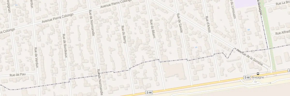 Plan du 152 Rue de Bearn à Tremblay-en-France