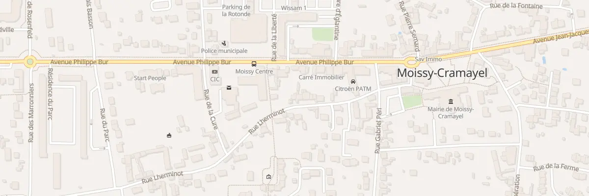 Plan du 224 Rue Lherminot à Moissy-Cramayel