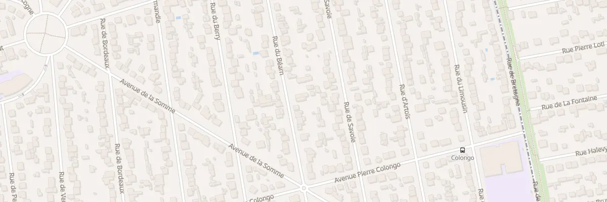 Plan du 117 Rue de Bearn à Tremblay-en-France