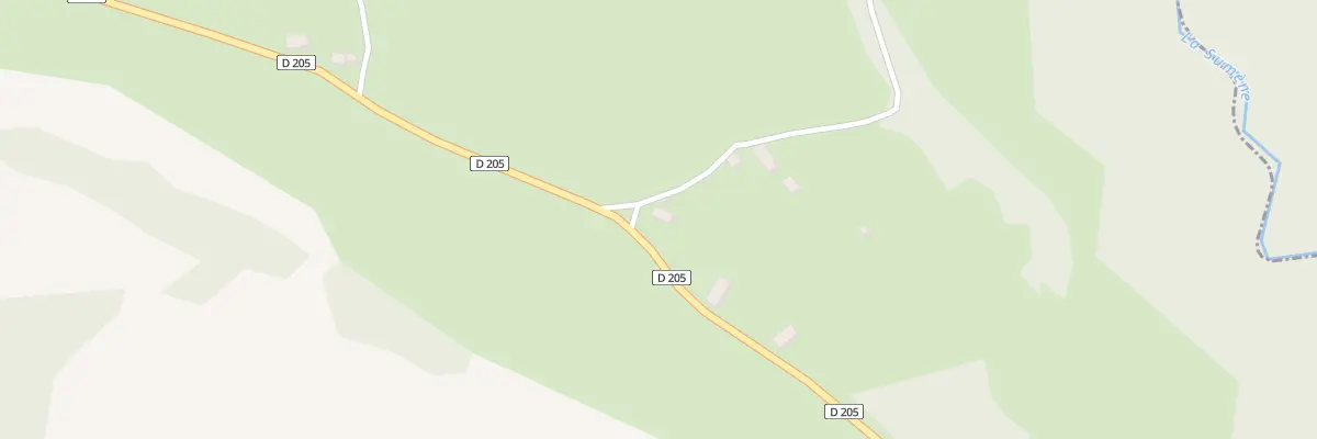Plan du 5248 Pranlac à Menet