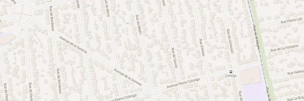 Plan du 121 Rue de Bearn à Tremblay-en-France