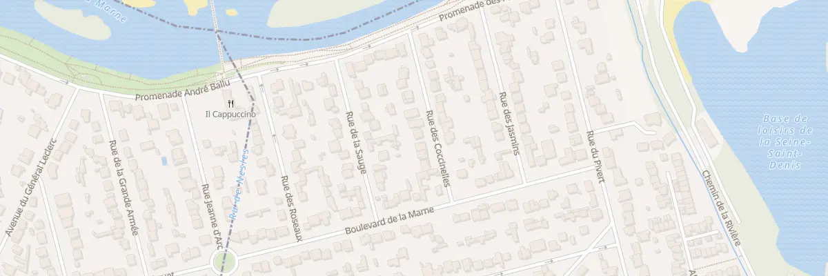 Plan du 16 Rue des Coccinelles à Champs-sur-Marne