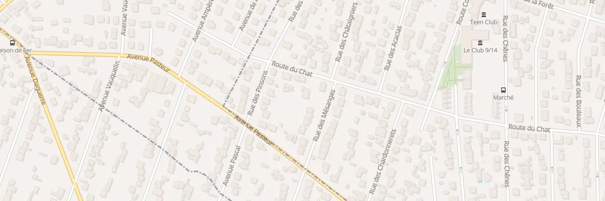 Plan du 13 Rue des Mésanges à Courtry