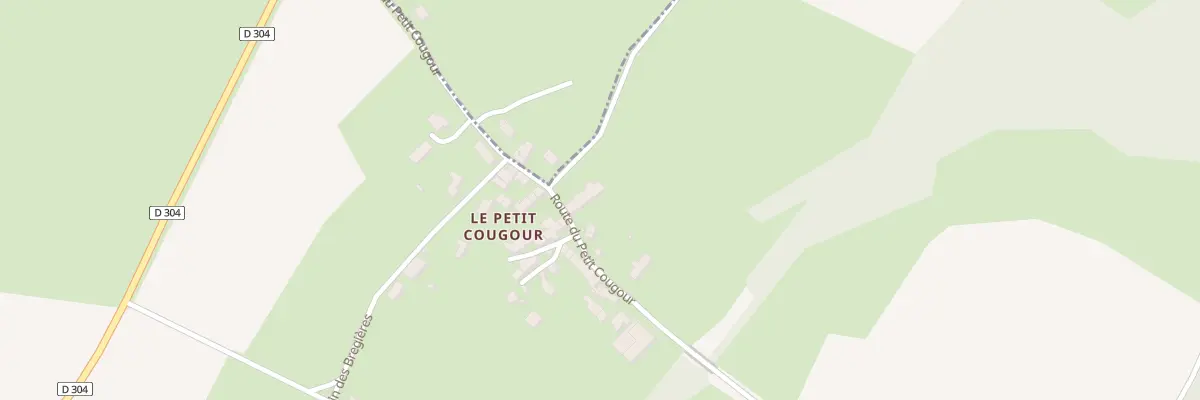 Plan du 11 Rte du Petit Cougour à Lignerolles