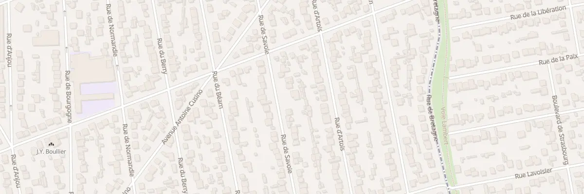 Plan du 39 Rue de Savoie à Tremblay-en-France