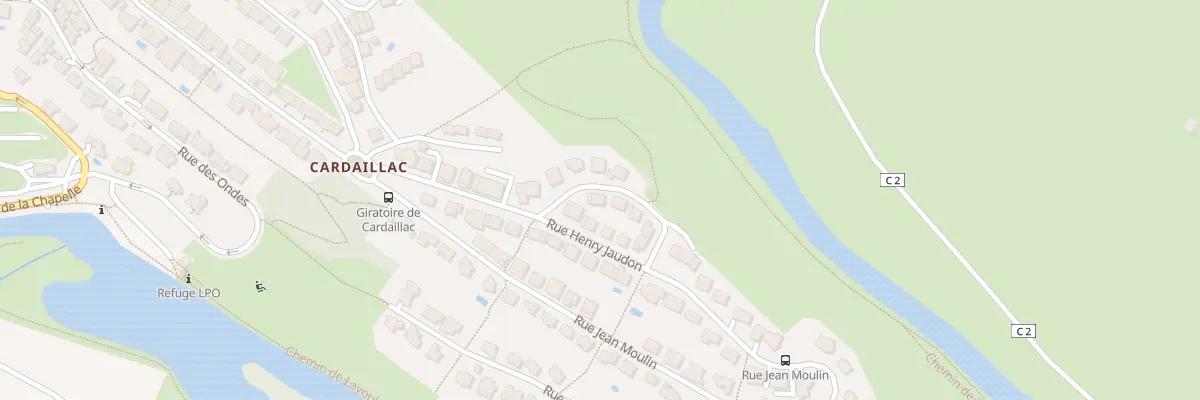 Plan du 33 Rue Henry Jaudon à Rodez