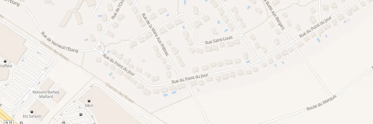 Plan du 15 Rue de la Mare aux Prêtres à Servon