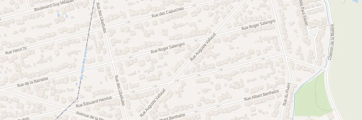 Plan du 26 Rue Auguste Vallaud à Champs-sur-Marne