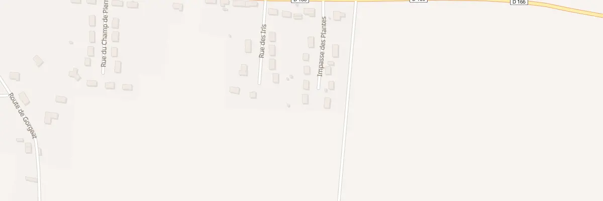 Plan du 10 Imp des Plantes à Vornay