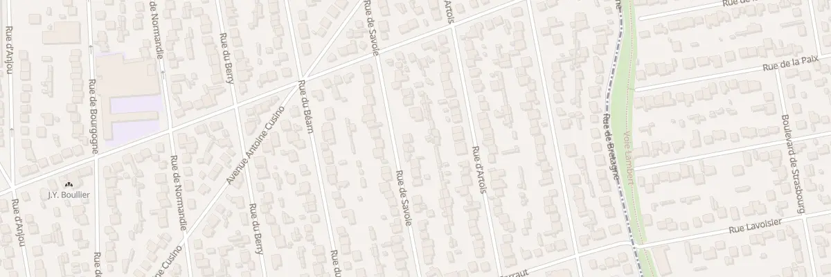 Plan du 45 Rue de Savoie à Tremblay-en-France