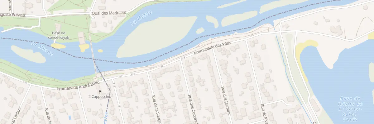 Plan du 1 Rue des Coccinelles à Champs-sur-Marne