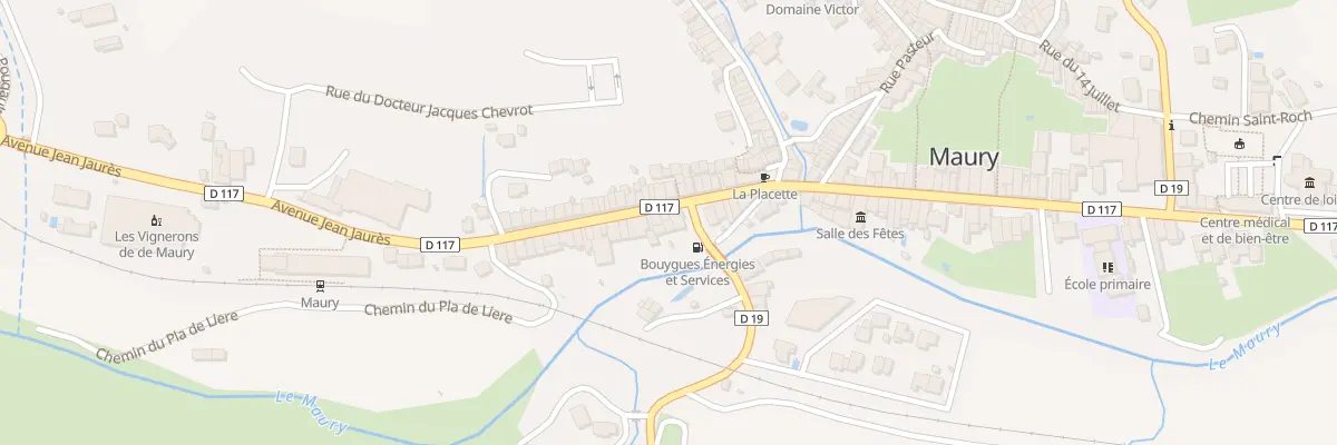 Plan du 99 Av Jean Jaurès à Maury