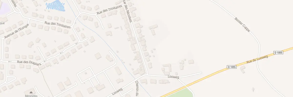 Plan du 91 Rue des Récollets à Hondschoote