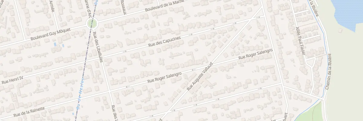 Plan du 26B Rue Roger Salengro à Champs-sur-Marne