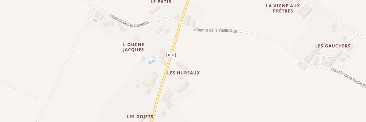 Plan du 25 Rue de la Mairie à Moulon