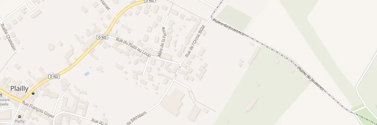 Plan du 6A Rue de Bethléem à Plailly