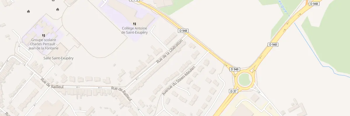 Plan du 32 Rue de la Liberation à Steenvoorde