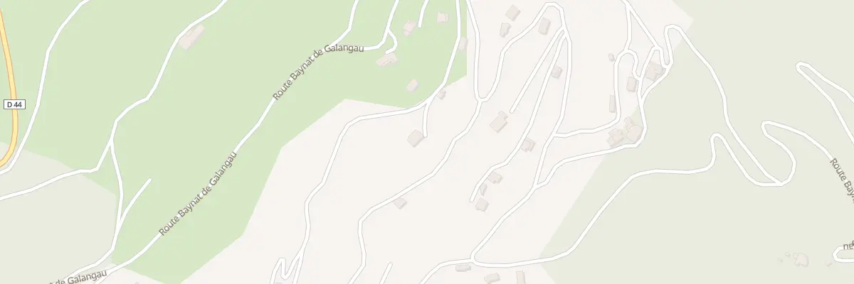 Plan du 152 Lo Baynat d’En Galangau à Montferrer
